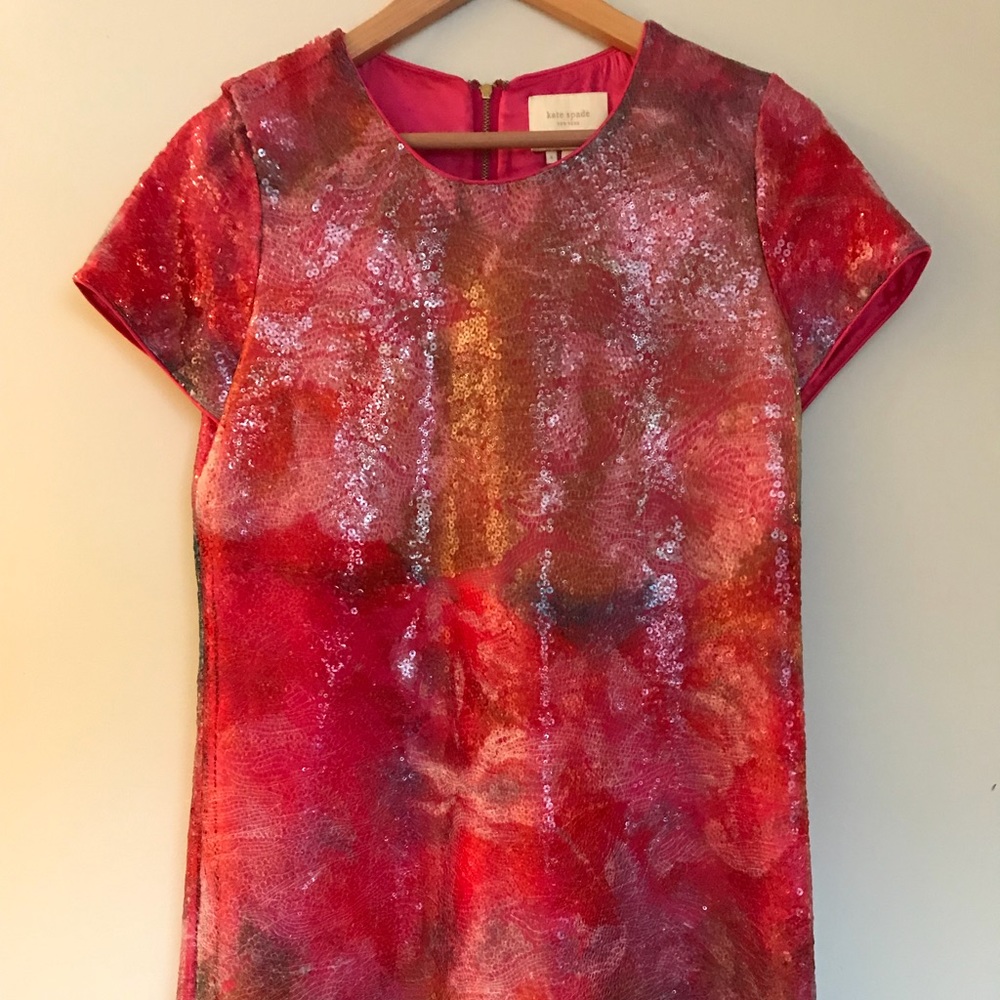 Kate Spade sequin A-line dress